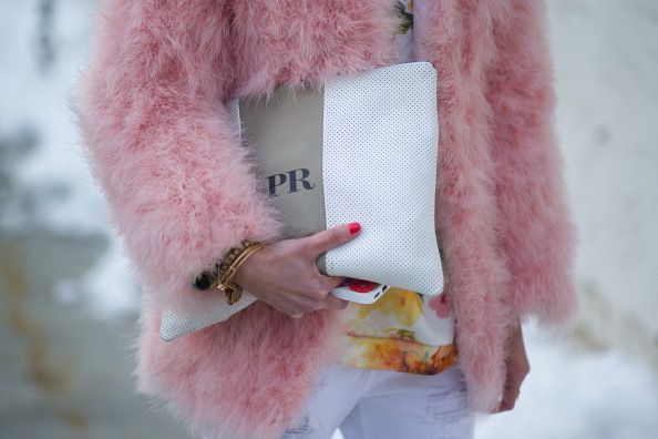 Pink coat rule at NYFW AW14